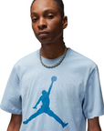 Jordan men's short sleeve t-shirt Jumpman CJ0921-436 light blue