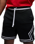 Jordan pantaloncino unisex da adulto  Diamond Dri-Fit Sport DX1487-010 nero-bianco