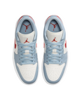 Jordan shoe women's sneakers Air Jordan 1 Low DC0774-164 blue grey-white-red