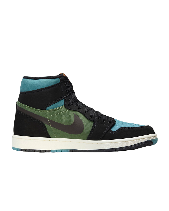 Jordan shoe men&#39;s sneakers Air Jordan 1 Element DB2889-003 black light blue olive green