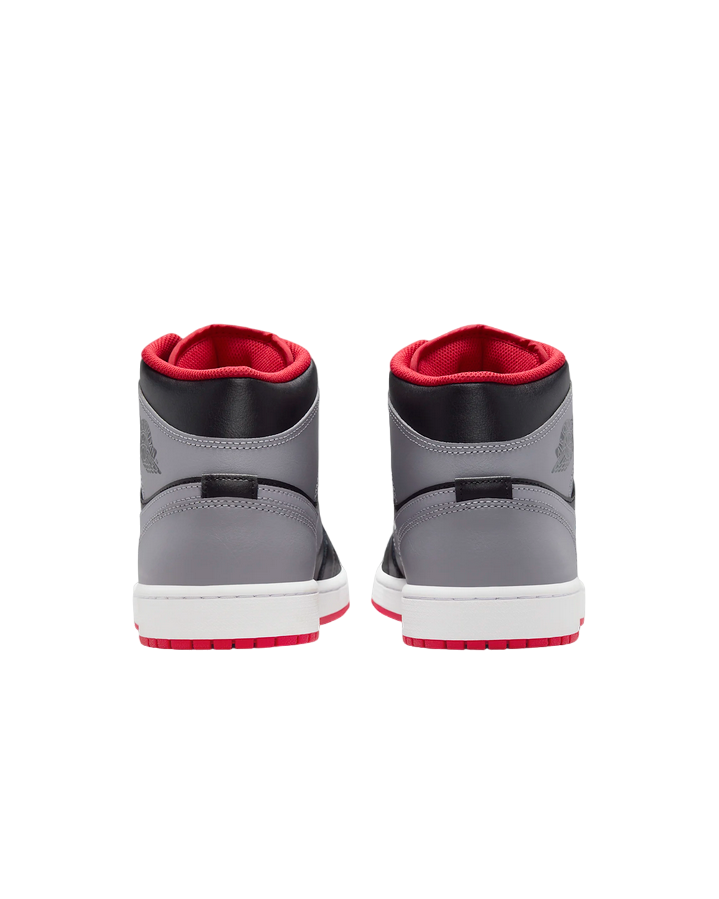 Jordan men&#39;s sneakers shoe Air Jordan 1 Mid DQ8426-006 black gray red