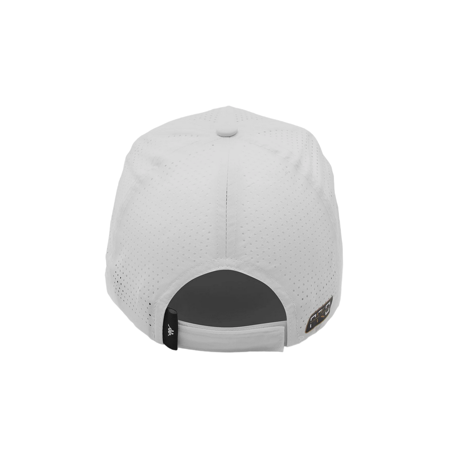 Kappa cappello unisex traforato regolabile Kombat Padel Chisted 331E2PW 870 bianco sporco