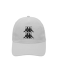 Kappa cappello unisex traforato regolabile Kombat Padel Chisted 331E2PW 870 bianco sporco