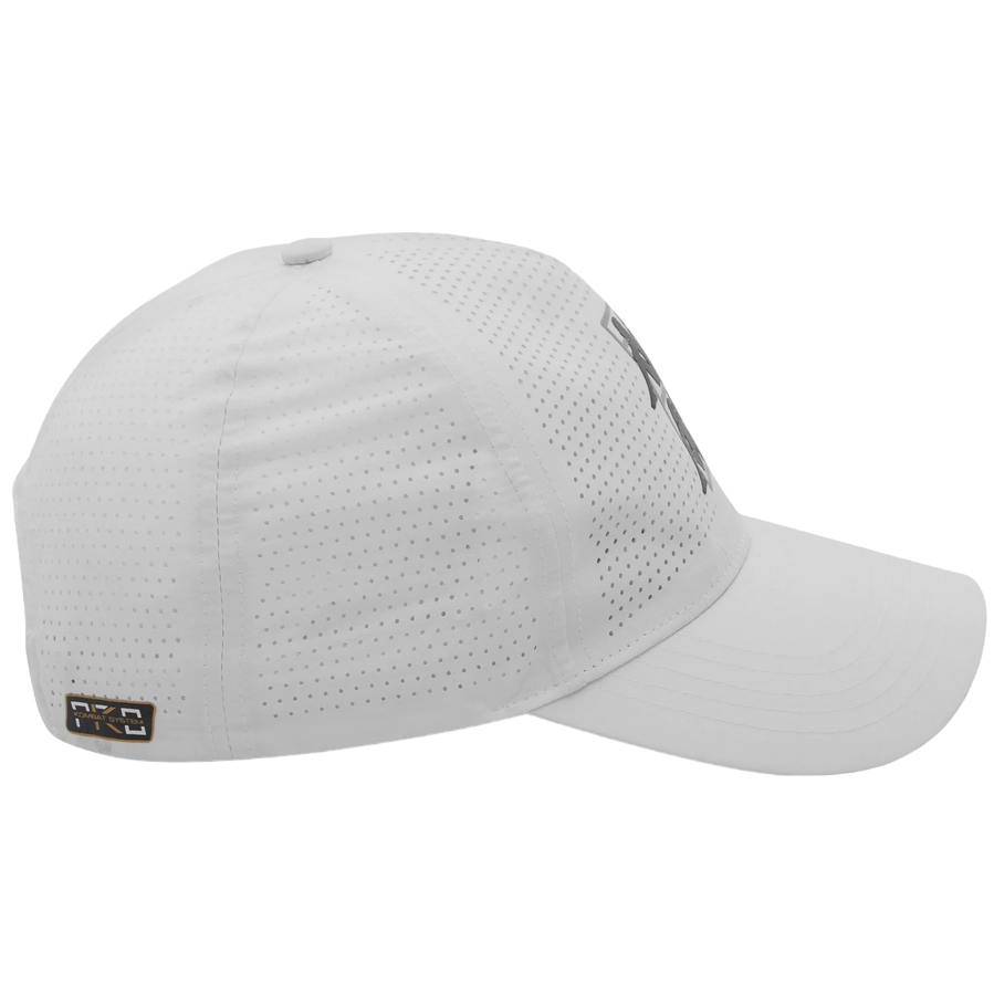 Kappa cappello unisex traforato regolabile Kombat Padel Chisted 331E2PW 870 bianco sporco