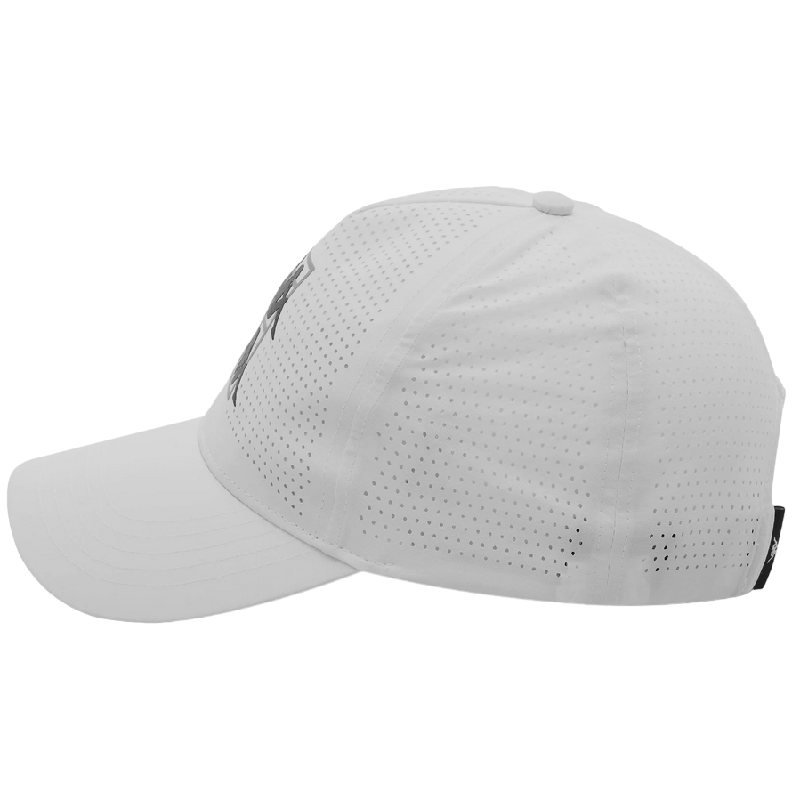 Kappa cappello unisex traforato regolabile Kombat Padel Chisted 331E2PW 870 bianco sporco