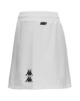 Kappa gonna con pantaloncino da padel da donna Kombat Deva 341H7MW A1N bianco-ghiaccio