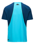 Kappa men's short sleeve t-shirt Kombat Padel Fagus 341M6KW A02 turquoise