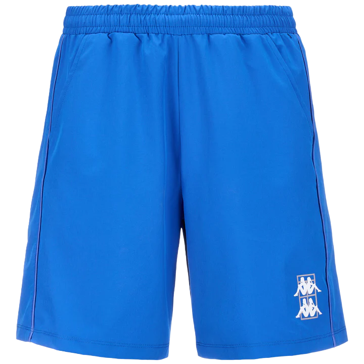 Kappa pantaloncino sportivo da uomo Kombat Padel Fivio 331K48W A0L azzurro-glicine