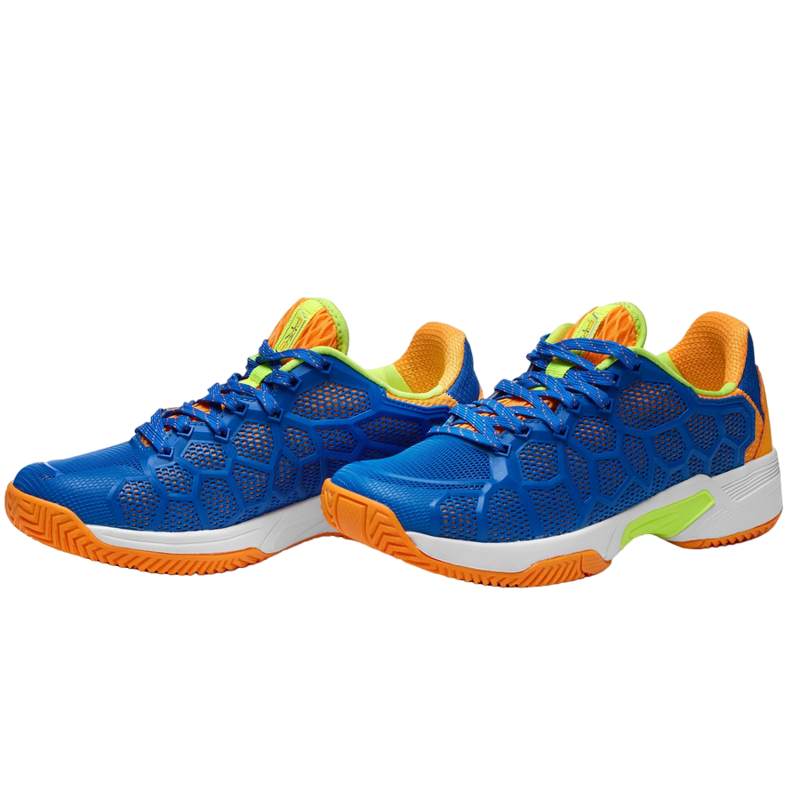 Kappa scarpa da padel Kombat Kage 321N5RW A0E azzurro-verde neon