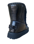 Kejo laminated women's ankle boot KJ7103SD 03205 black