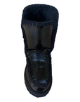 Kejo laminated women's ankle boot KJ7103SD 03205 black