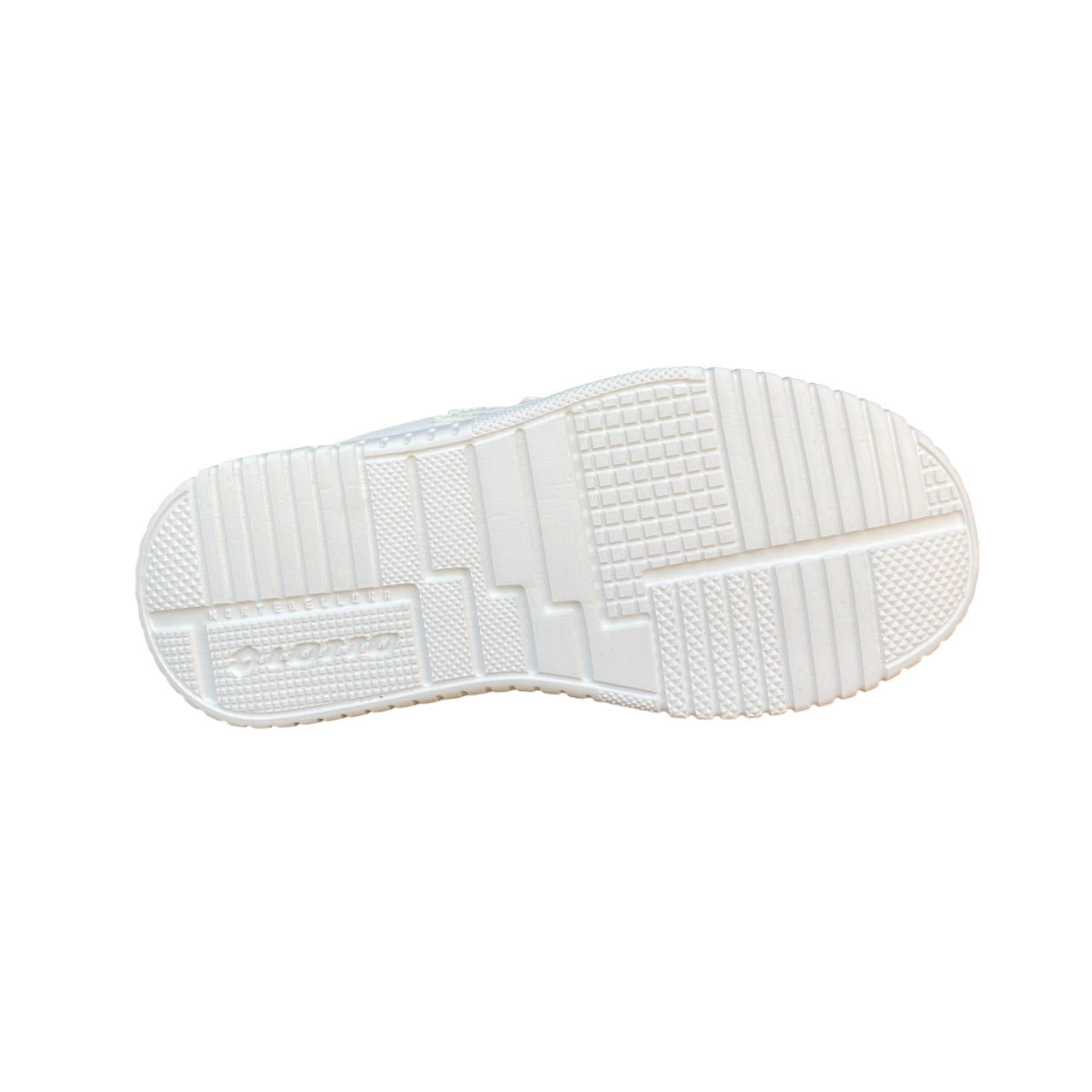 LOTTO Scarpa Tennis Junior FUN Bianca 222626-010 - suola