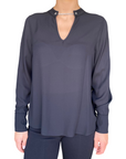 Laura Biagiotti camicia da donna manica lunga LB25I1546 nero