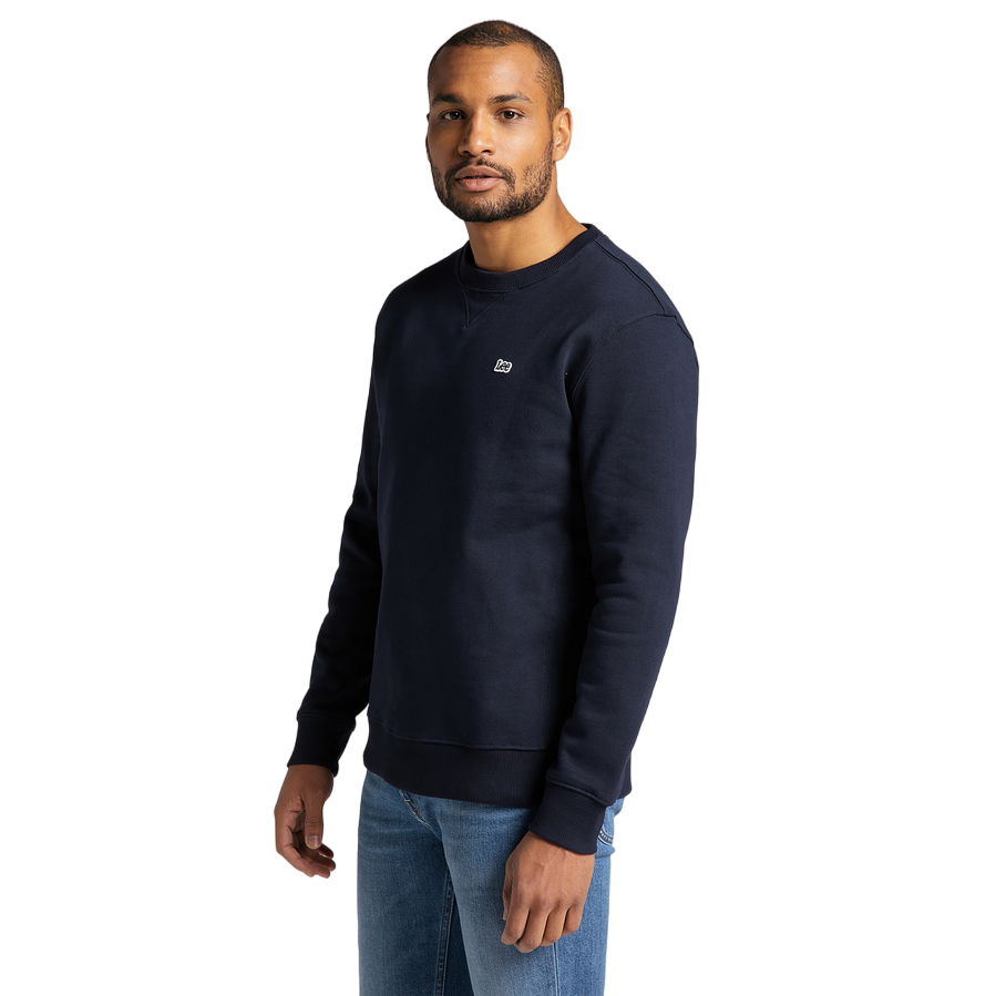 Lee Felpa girocollo PLain Crew L81ITJMA midnight blue