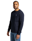 Lee Felpa girocollo PLain Crew L81ITJMA midnight blue