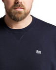 Lee Crewneck sweatshirt PLain Crew Sweatshirt L81ITJMA midnight blue 