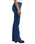 Lee Breese women's flared jeans trousers 112341971 light blue