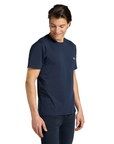 Lee men's short sleeve t-shirt Pacth Logo L60UFQ35 blue