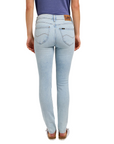 Lee Scarlett women's high-waisted jeans trousers 112348997 light blue