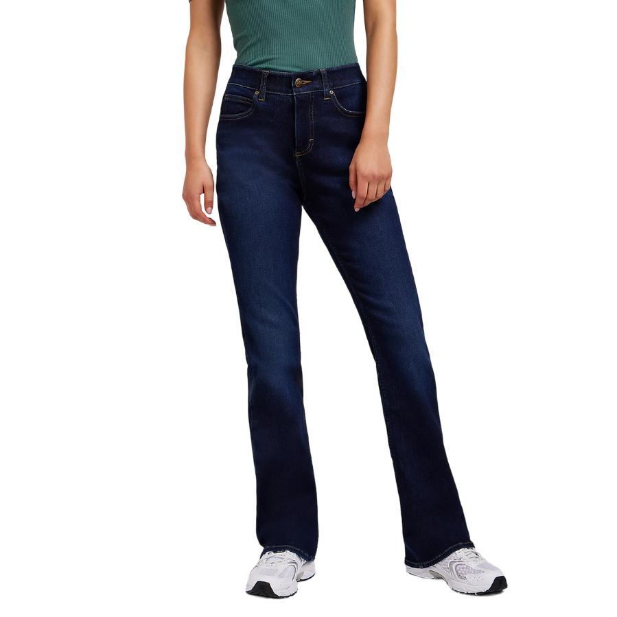 Lee pantalone jeans da donna a zampa Ultra Lux Comfort 112350781 blu scuro