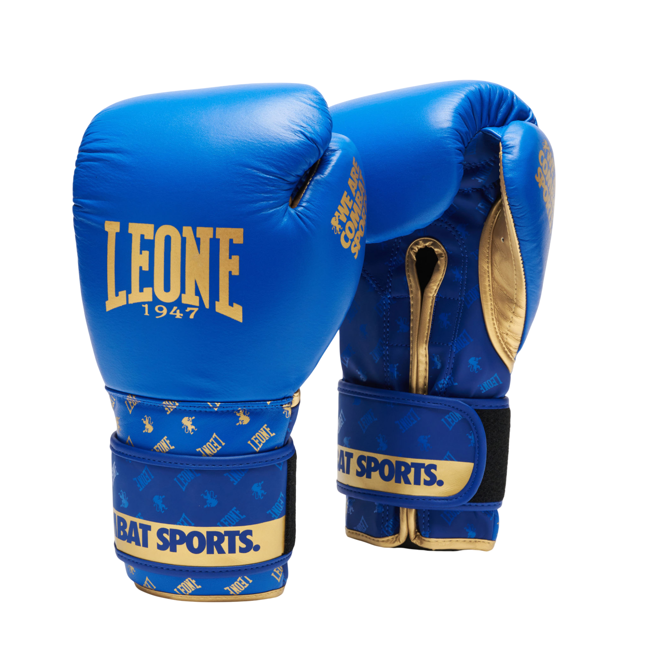 Leone Guantone da Boxe DNA da 10 oz GN220 blu-oro