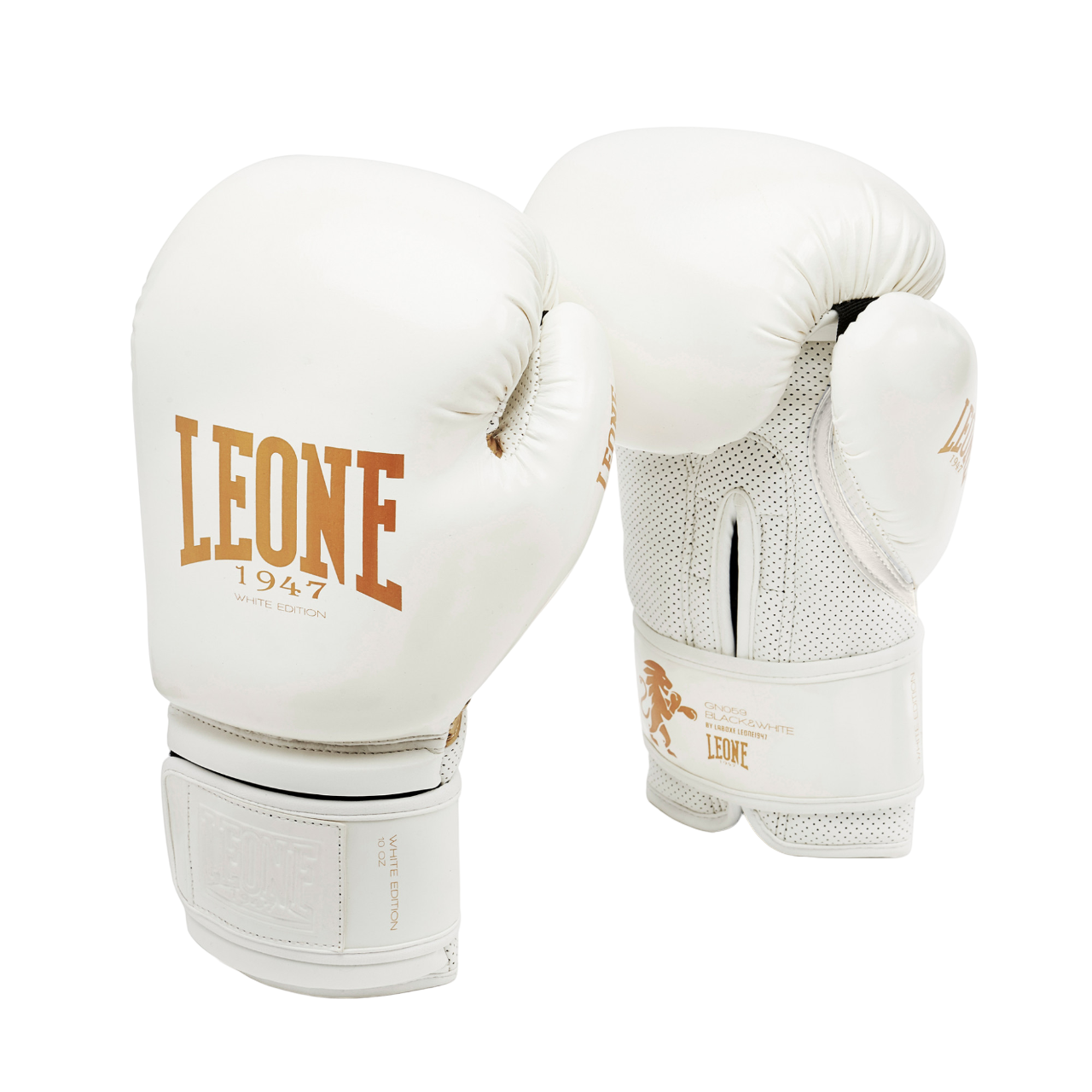 Leone Guantone da Boxe White&Gold GN059W bianco-oro