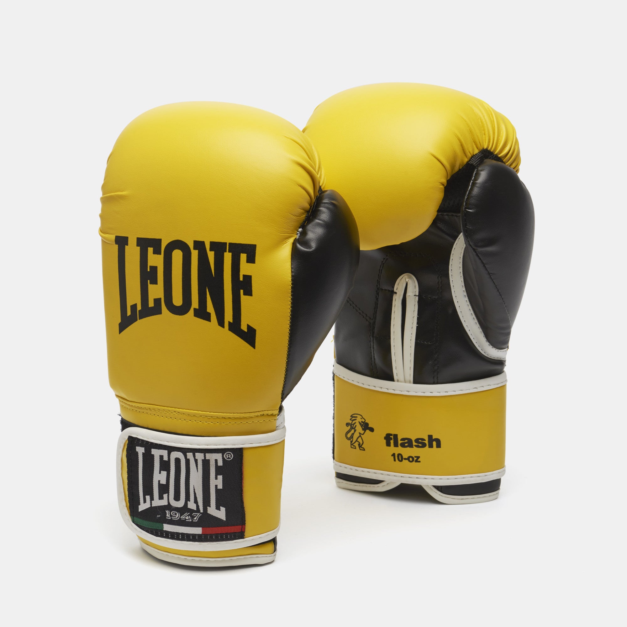 Leone Guantone da Boxe Flash GN083 10oz giallo sportiamo