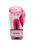 Leone guantone da Boxe Haka GN329 10 oz bianco-rosa