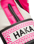 Leone guantone da Boxe Haka GN329 10 oz bianco-rosa