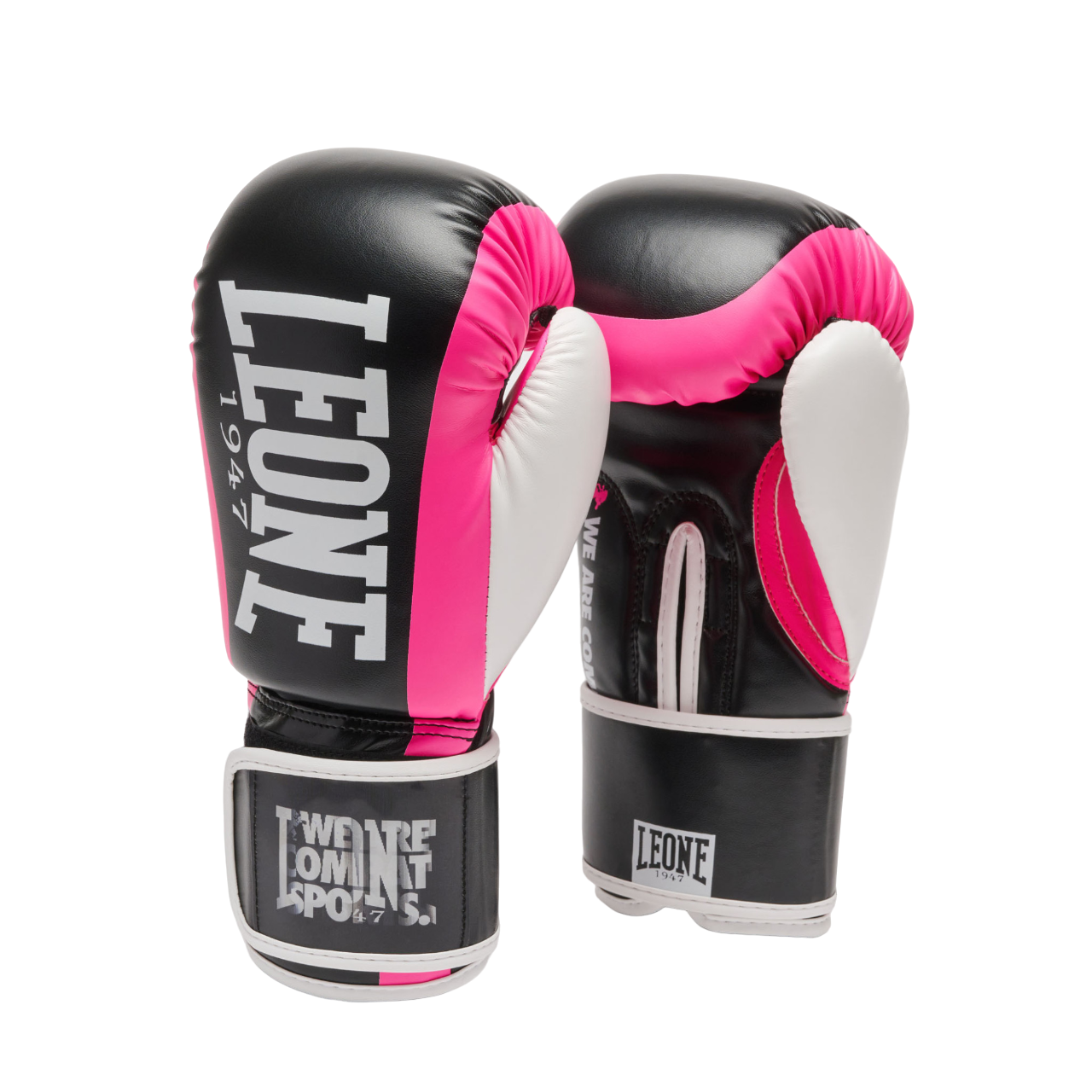 Leone guantone da donna da Boxe con logo WACS GN333 fuxia