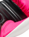 Leone women's boxing glove with WACS logo GN333 fuchsia