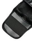 Leone shin guard with anti-shock footguard Shock PT111 black