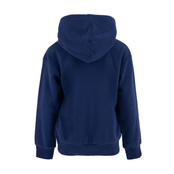 Levi&#39;s Girl&#39;s sweatshirt with hood and front logo print 3EF958 4EF958 BA5 blue