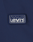 Levi's Kids Stowaway children's hooded windbreaker 8EK396-BCF blue