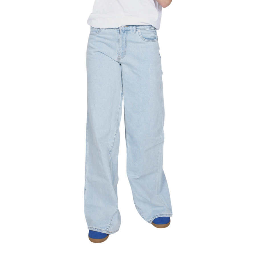 Levi&#39;s Kids pantalone jeans da ragazza a gamba larga &#39;94 Baggy 4EK102-L7V blu chiaro