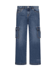 Levi's Kids pantalone jeans da ragazzi '94 Baggy Cargo 4EK991-DAC blu medio