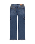 Levi's Kids pantalone jeans da ragazzi '94 Baggy Cargo 4EK991-DAC blu medio