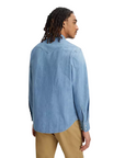 Levi's men's long-sleeved denim shirt Western Barstow 85744-0047 blue