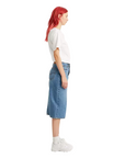 Levi's women's denim skirt with side slit A4711-0000 light blue