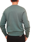 Levi's maglia girocollo da uomo Lightweight Housemark A72070021 verde acqua