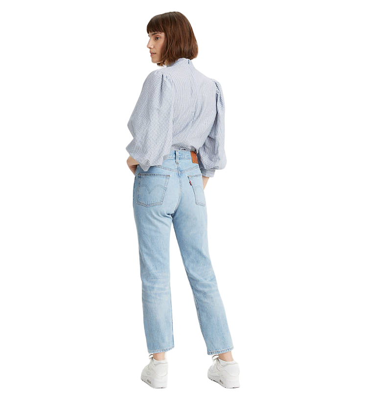 Levi&#39;s women&#39;s jeans trousers Cropped 501 Original 362000124 light blue 