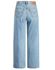 Levi's women's wide-leg Ribcage jeans trousers A60810002 light blue
