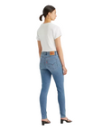 Levi's women's high-waisted jeans trousers 721 High Rise Skinny light blue