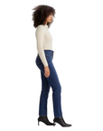 Levi's pantalone jeans da donna dritti a vita alta 724 188830304 blu