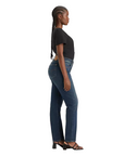Levi's women's straight high-waisted jeans trousers 724 High Rise 18883-0208 blue