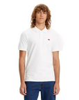 Levi's polo manica corta da uomo Housemark Slim A4842-0002 bianco