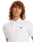 Levi's polo manica corta da uomo Housemark Slim A4842-0002 bianco