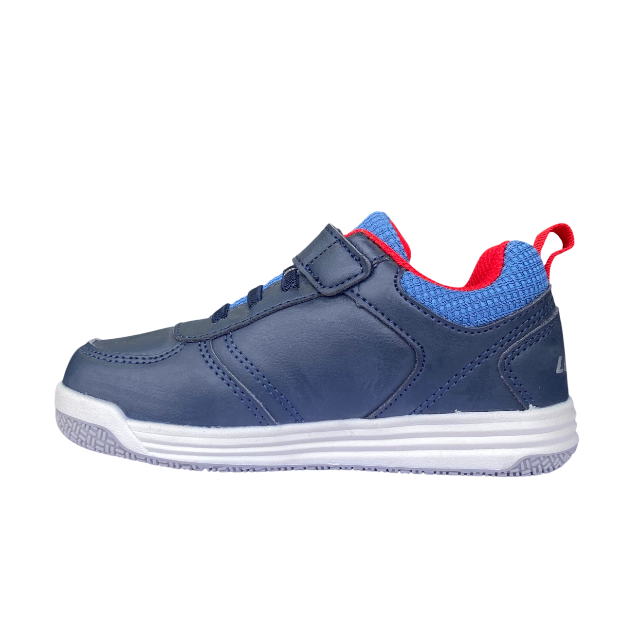 Lotto scarpa da tennis da bambino Set Ace 214998 75K blu-azzurro-rosso