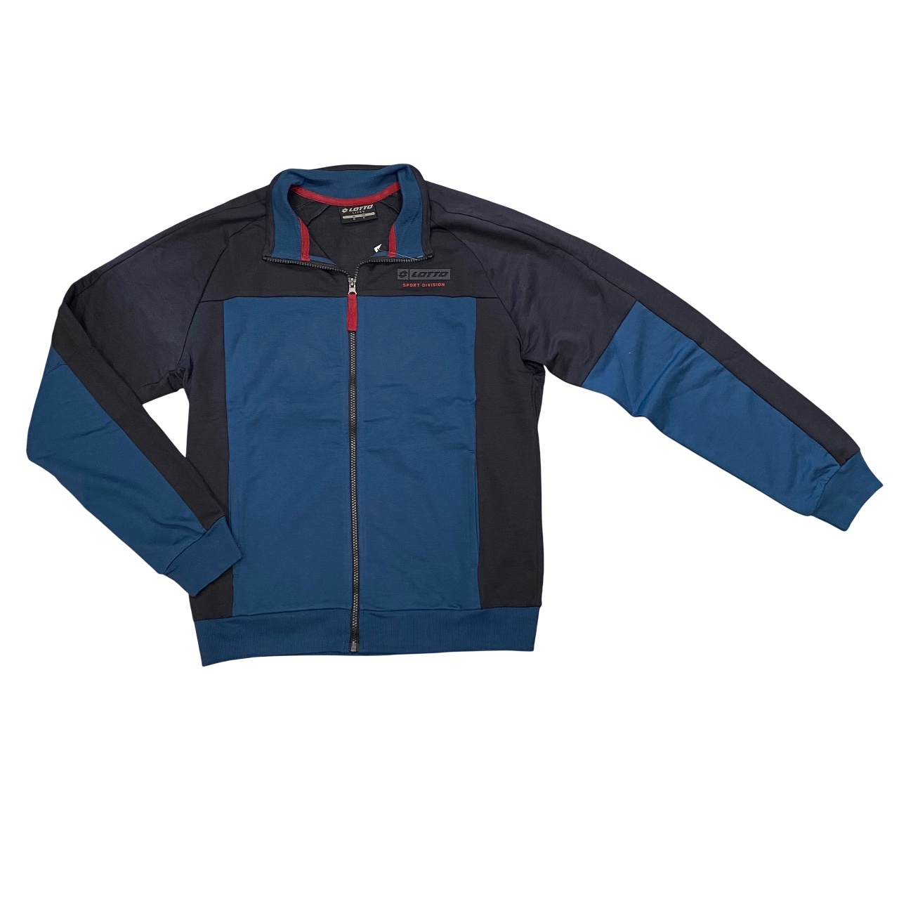Lotto tuta sportiva da uomo Stratos 222283 D7M blu-grigio