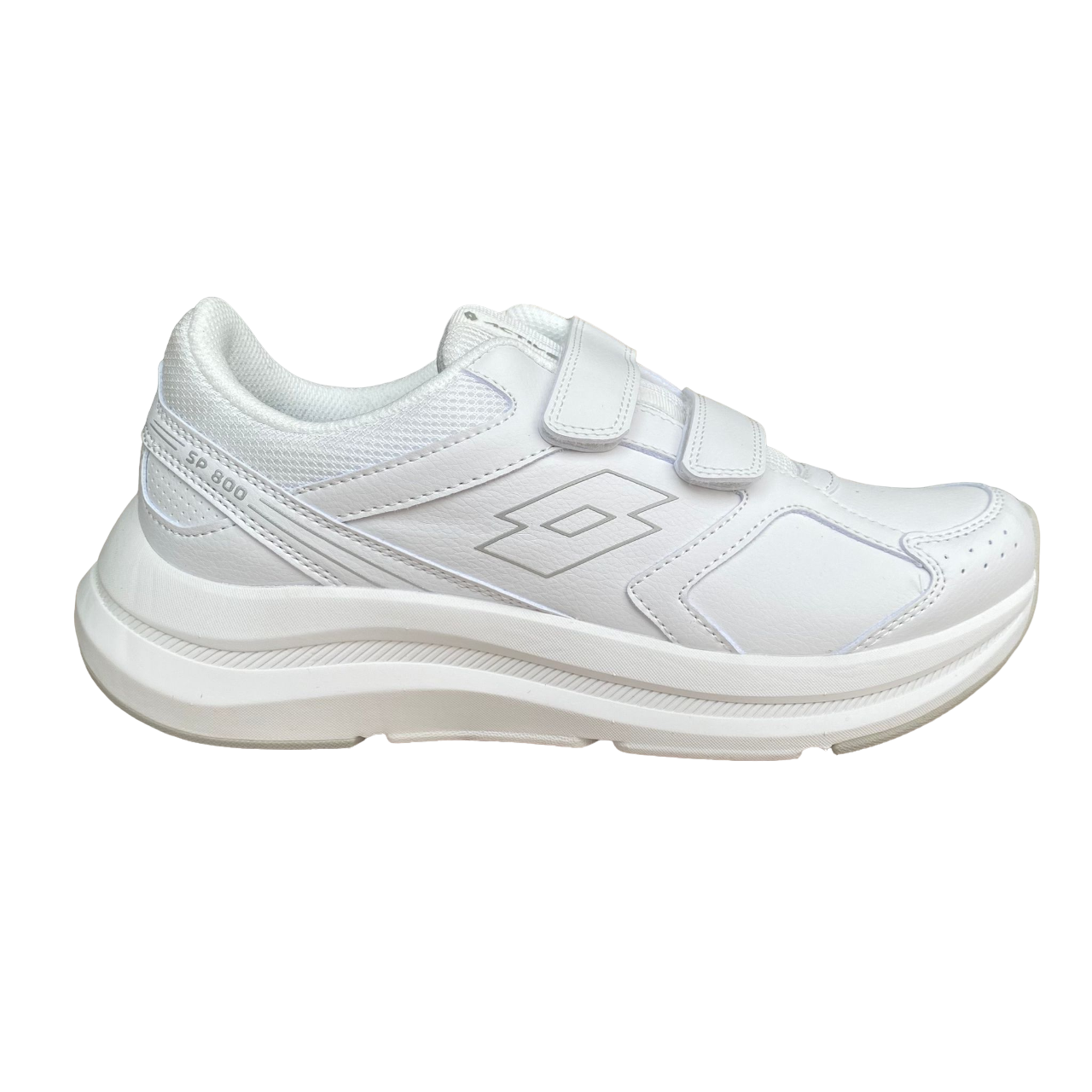 Lotto scarpa da corsa con strappo da uomo Speedride 809 II S 221371 010 bianco